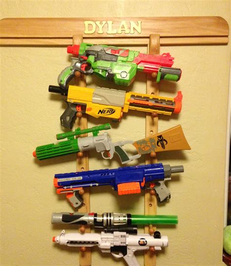 How to make a nerf gun storage rack. Pin on Walls