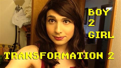 Boy To Girl Transformation 2 Youtube