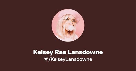 Kelsey Rae Lansdowne Instagram Tiktok Linktree