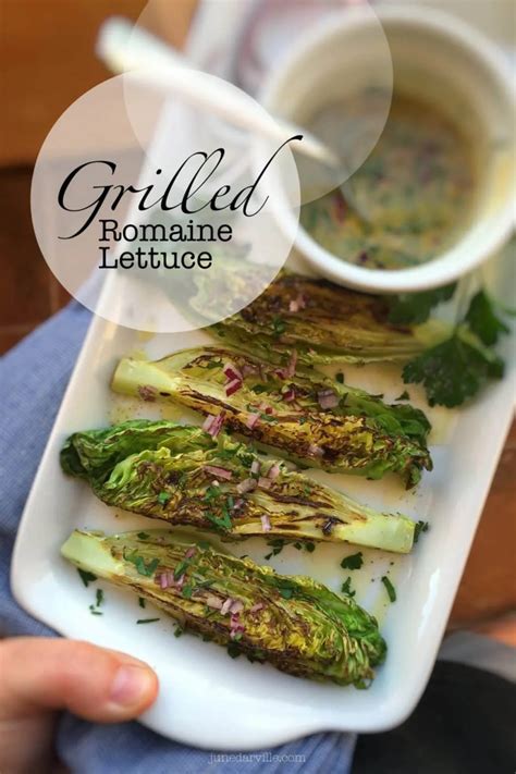 Grilled Romaine Lettuce Recipe Simple Tasty Good