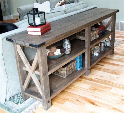 Diy Farmhouse Sofa Tables That Wont Break The Budget The Cottage Market