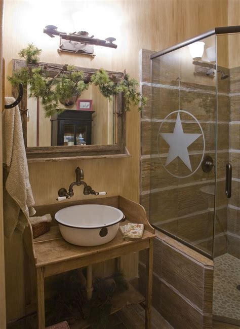 Western Bathroom Ideas Southwestern Decor Ideas For Bathroom Log