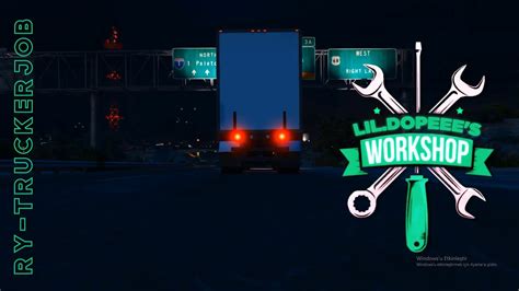 Ry Truckerjob Fivem Advanced Trucker Job Youtube