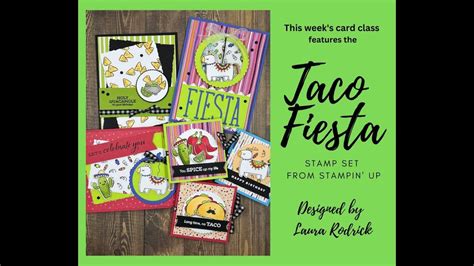 Taco Time Treat Holder Card Tutorials Lets Celebrate Stuffed Hot