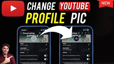 How To Change Youtube Profile Picture On Iphone Youtube