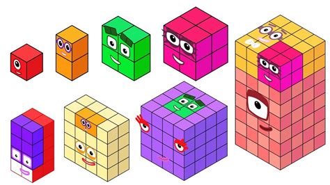 Numberblocks 1024 Power Of Two Youtube In 2020 Fun At Work Pixel All