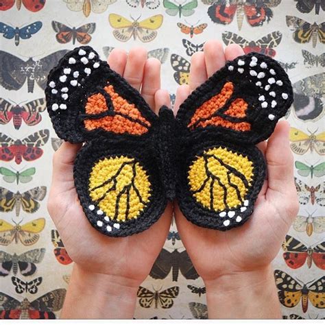 Easy And Glamour Free Crochet Butterfly For Granny Square New Skills