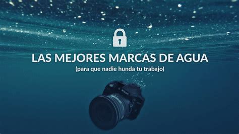 Las Marcas De Agua M S Utilizadas Por Fot Grafos Arcadina