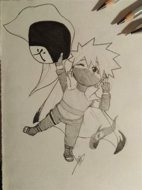 🌟chibi Sixth Hokage Kakashi Hatake Doodle 🌟 Naruto Amino