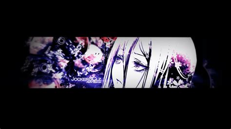 Youtube Banner Anime Template Youtube Channel Art For Anime Youtube