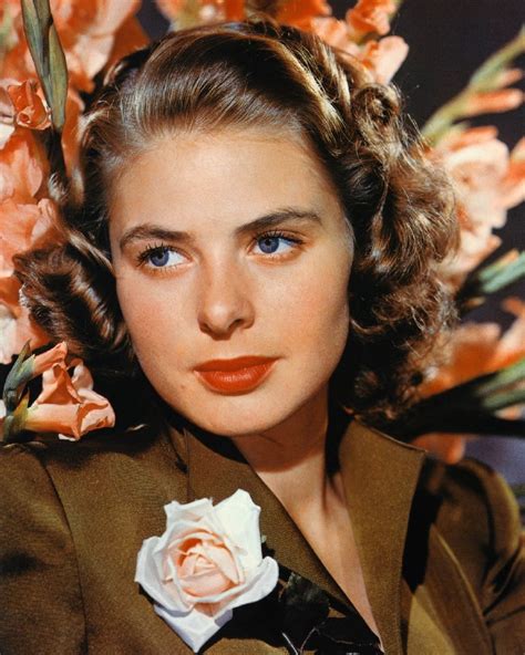 Beautiful Vintage Portraits Of Ingrid Bergmann Vintage Everyday