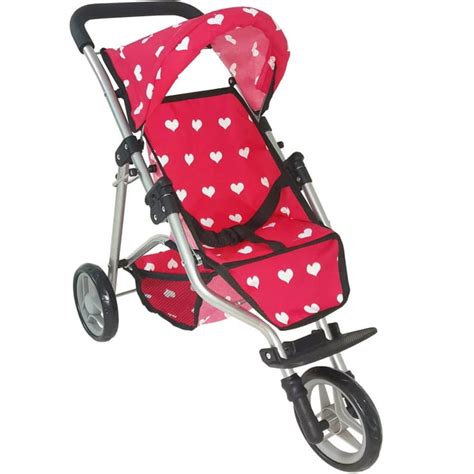 The New York Doll Collection Baby Doll Stroller Jogging Toy Stroller