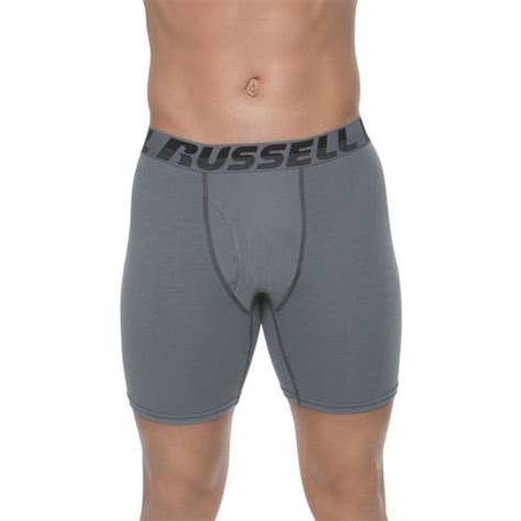 russell men s active performance boxer briefs 2 pack