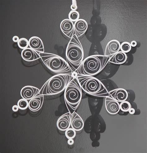 Quilled Snowflake 2 Created By Me Diy Quilling Christmas Quilling