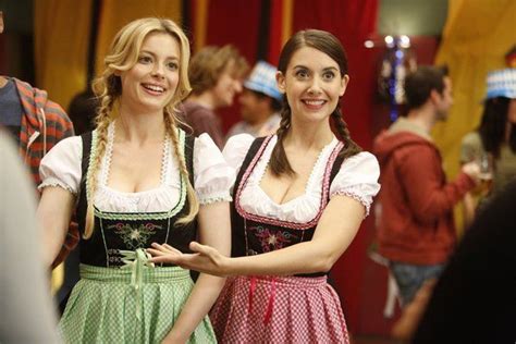 Gillian Jacobs And Alison Brie In Dirndls Phpimpn8ez28