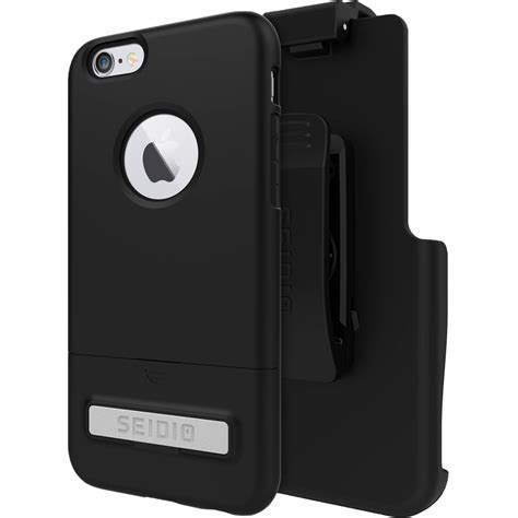 Seidio Surface Case With Kickstand And Holster Bd2 Hr7iph6k Bkk