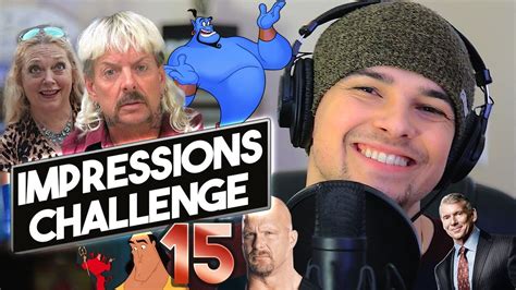 Impressions Challenge 15 Mikey Bolts Youtube