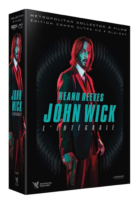 John Wick Les Chapitres Francia Blu Ray Amazon Es Keanu Reeves Willem Dafoe Riccardo