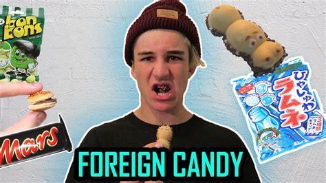 American Trying Foreign Candy Youtube