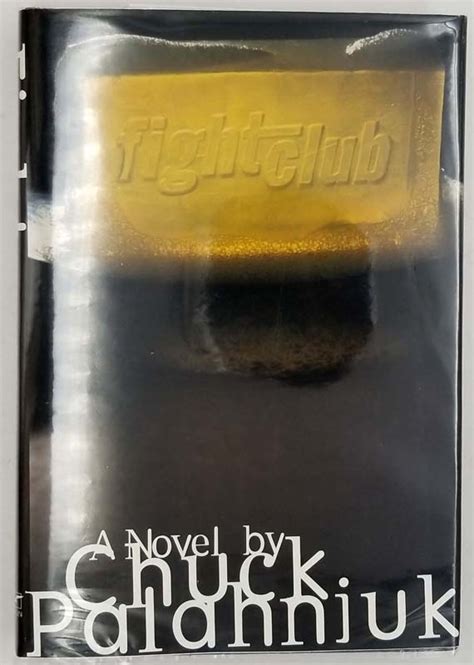 Fight Club Chuck Palahniuk 1996 Rare First Edition Books Golden