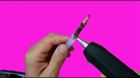 Hot melt glue gun low temp glue gun # w, w according to. ★Awesome Hot Glue Gun Life Hacks аnd pencil - YouTube