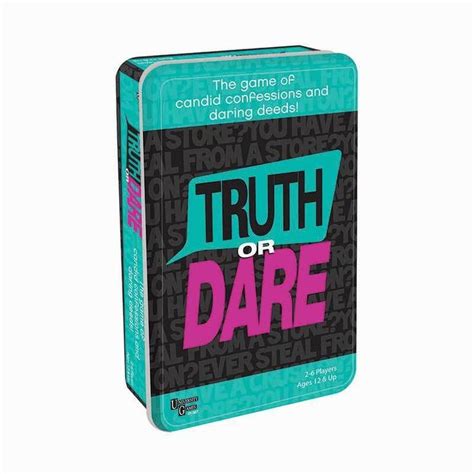 U Games Truth Or Dare Tin Card Game Dare Games Truth Or Dare Games Truth Or Dare Challenge