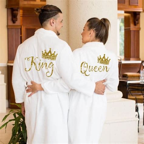 This ranges from being able to select her preferred color or color scheme to. Matching Couples Robes Honeymoon Gowns Wedding gift for ...