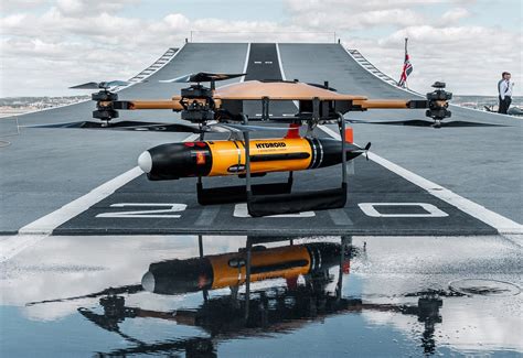 The Royal Navy Purchases The T 400 Multi Rotor Uav With A Payload Of 200 Kg