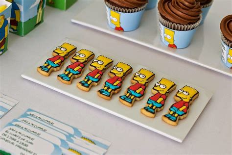 The Simpsons Themed Birthday Party Little Wish Parties ️ Childrens