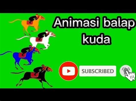 Animasi Warna Balap Kuda Green Scrin Warna Warni 02 YouTube