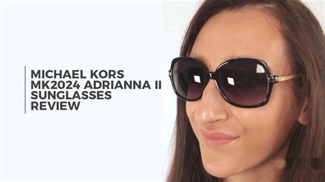 michael kors mk2024 adrianna ii sunglasses review visiondirect youtube