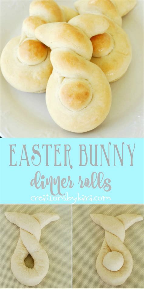 Bunny Rolls Instructions For Making Bunny Shaped Rolls For Easter