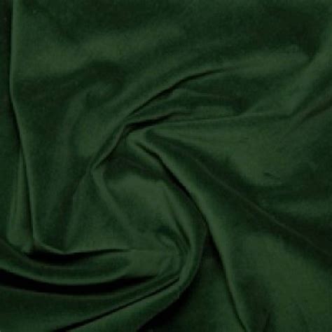 Bottle Green Premium 100 Cotton Velvet Fabric Material 112cm 44 Wide