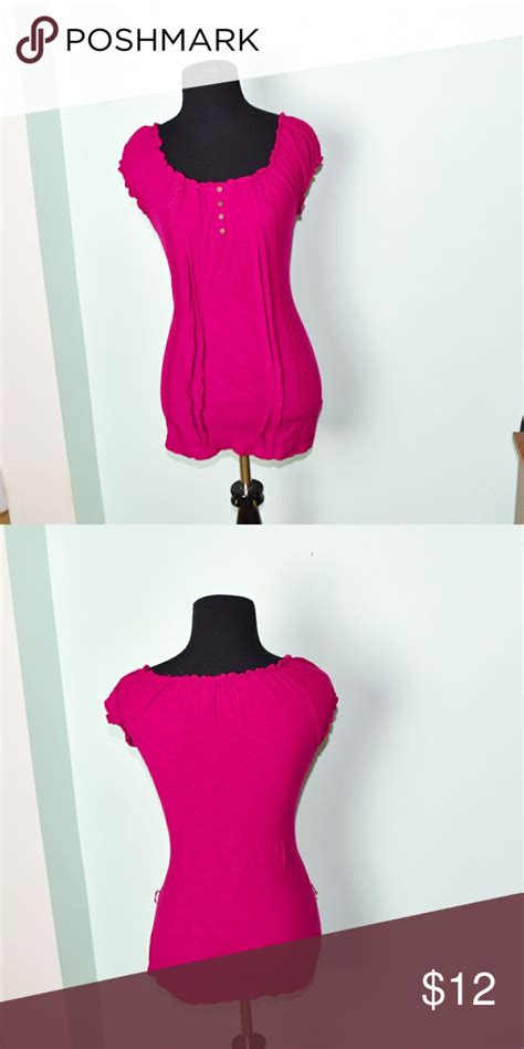 Fang Pink Fabric Detail Blouse Clothes Design Pink Fabric Fashion