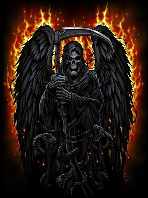 96 Best Grim Reaper Skeleton Images On Pinterest Grim Reaper Skull