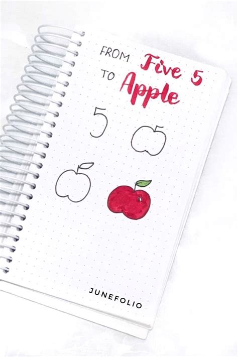 25 Best Step By Step Food Doodles For Your Bujo Crazy Laura
