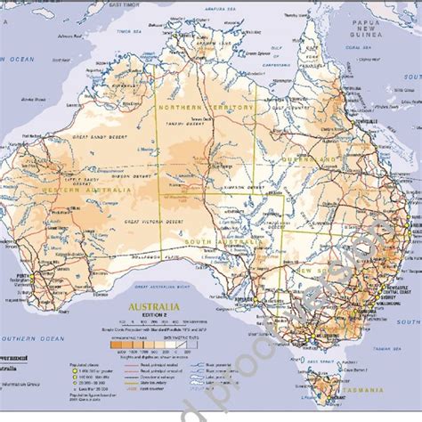 Australian Map Source Geoscience Australia 1993 Download