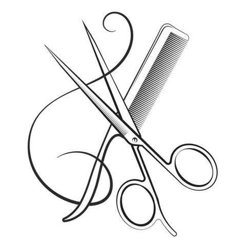 Comb And Scissors Stock Photos Pictures And Royalty Free Images Istock