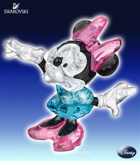 Swarovski Disney Minnie Mouse Swarovski Crystal Figurines Crystal