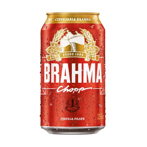 Cerveja Brahma Lata Gelada 350ml Super Marajá