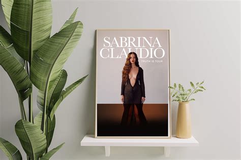 Sabrina Claudio Tour Poster Canvas Poster Print No Frame Etsy