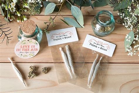 Show your gratitude for the people who share your special day by giving personalized gifts or items they are sure to love and take home to actually. Marijuana Marriages Are On The Rise: How To Have The ...