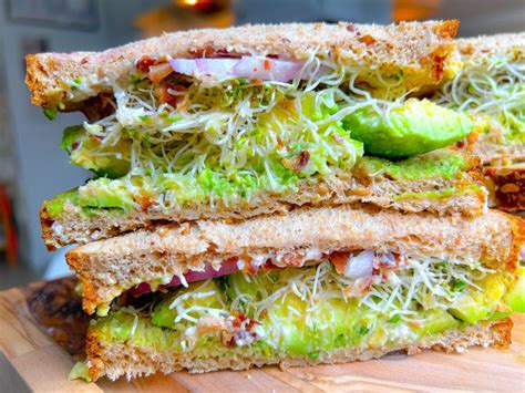 The California Veggie Sandwich Recipe In 2023 Veggie Sandwich