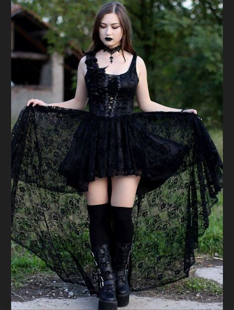 Great Goth Dress Gothicstyle Gothic Fashion Women Fashion Gothic