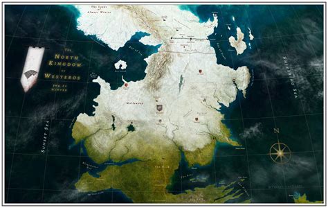 The North Kingdom Of Westeros 304 Ac By Threegivennames On Deviantart