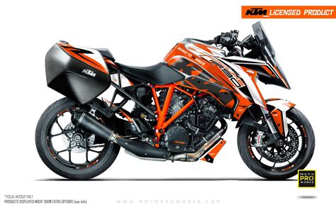 Ktm 1290 Superduke R Graphics Torque Orange Motoproworks Decals And