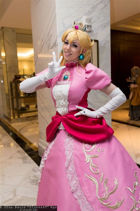 princess peach cosplay telegraph