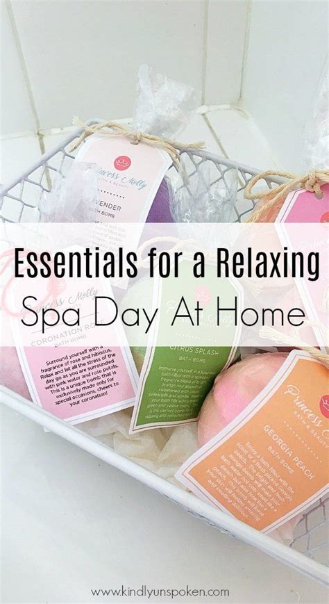 essentials for a relaxing spa day at home kindly unspoken spa day at home spa day diy spa day