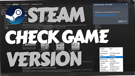 Steam How To Check Game Version And Force Update Pc Youtube