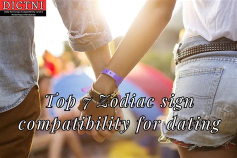 Top 7 Zodiac Sign Compatibility For Dating Dictni Daily Horoscope Compatibility Tarot
